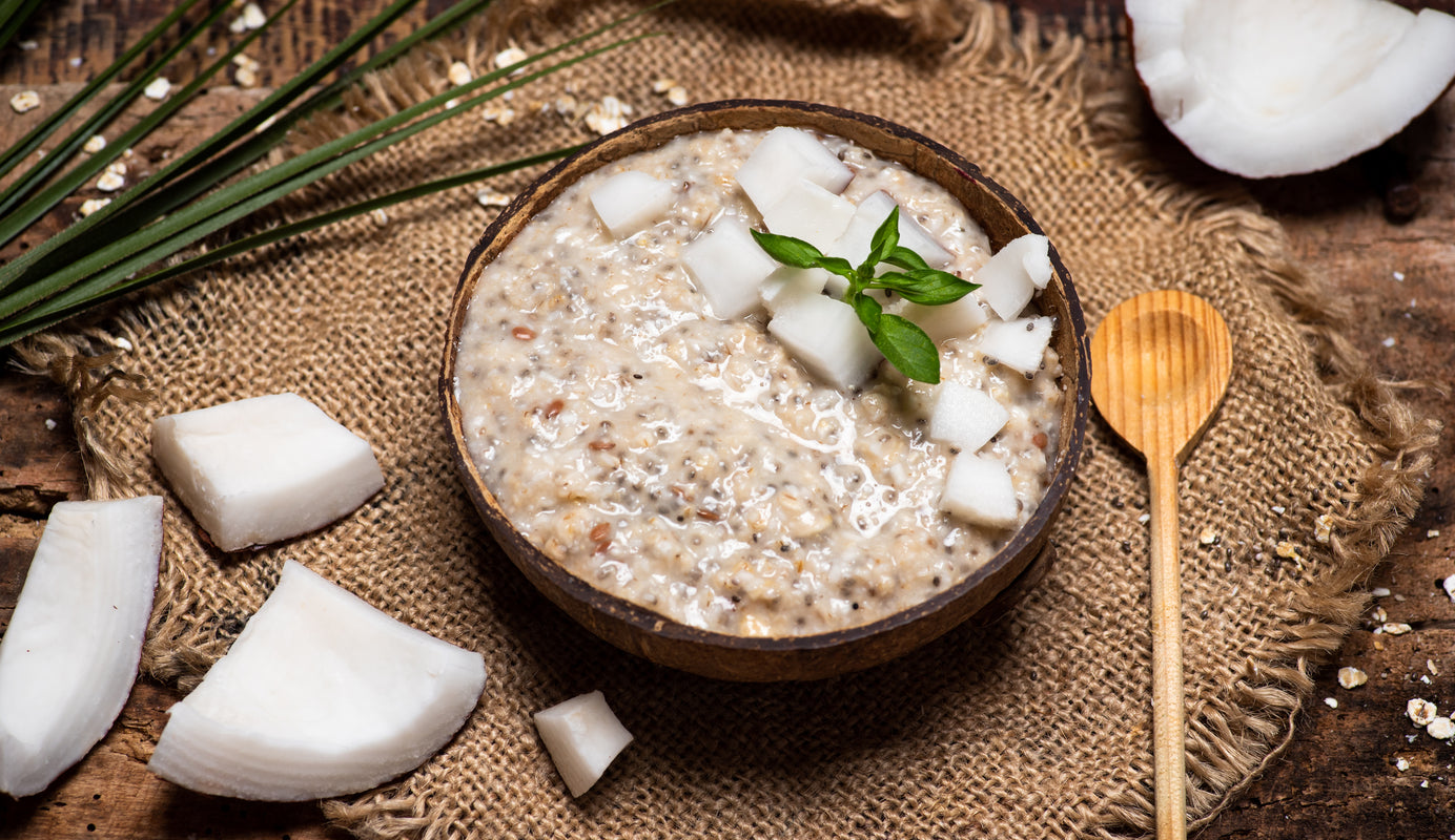 Coconut porridge – breakfast recipe