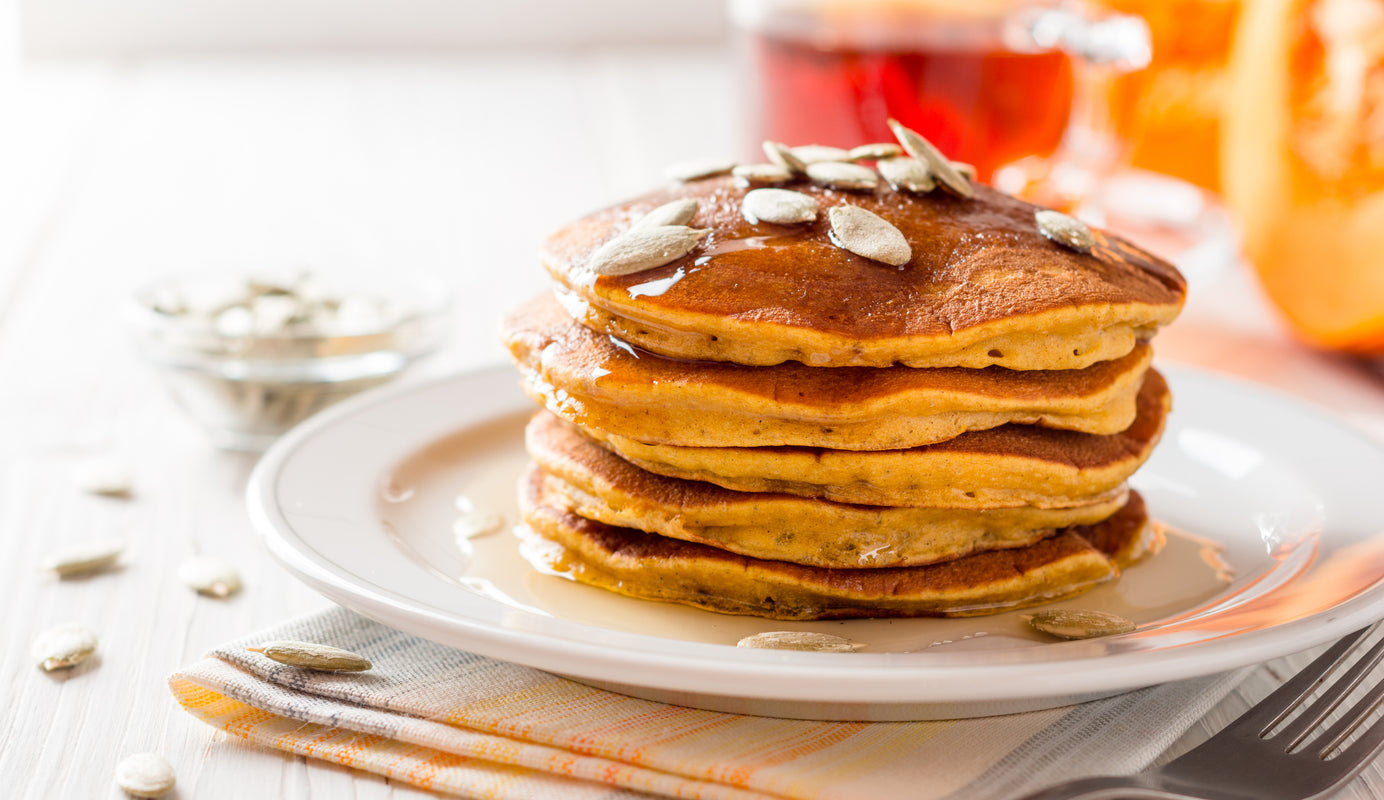 Mini pumpkin pancakes recipe