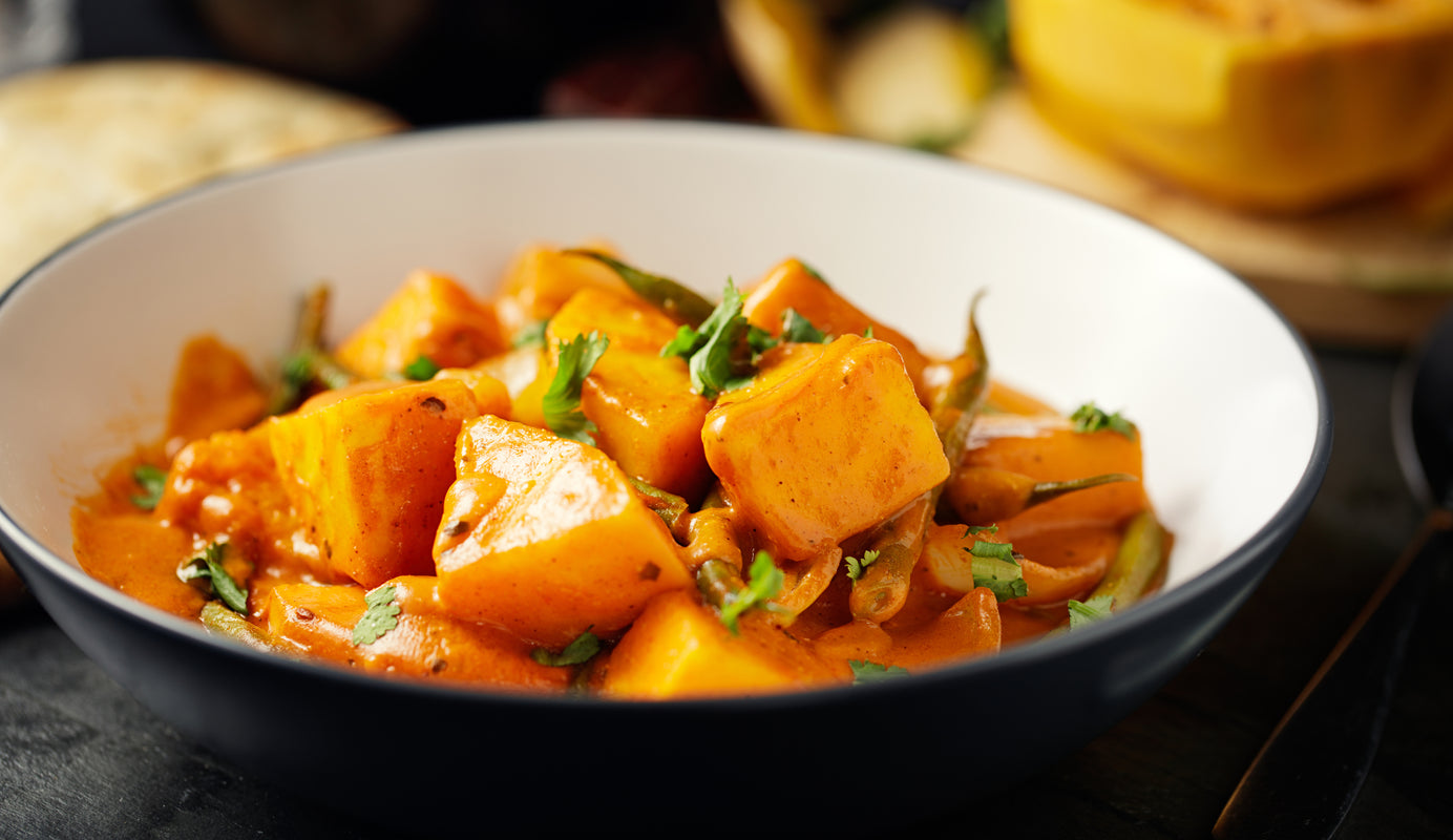 Recipe for squash and coconut masala soup