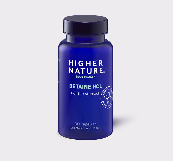 Betaine HCL - Higher Nature