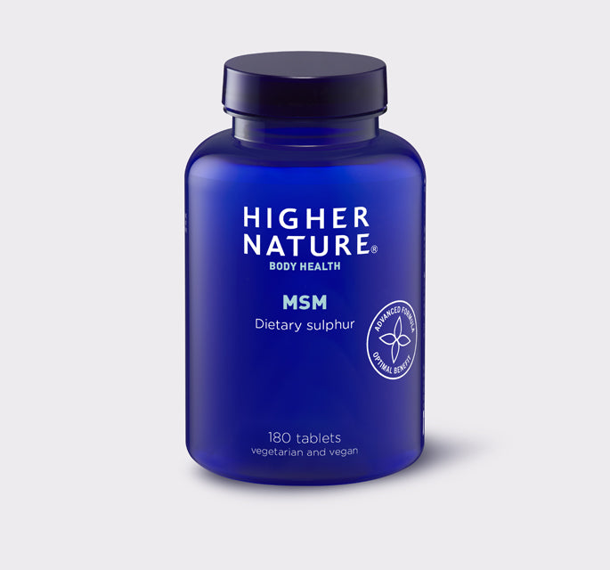 MSM Tablets - Higher Nature