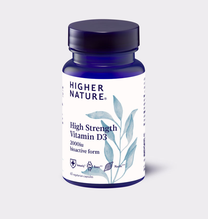 Vitamin D3 2000iu - Higher Nature